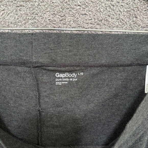 GAP Pure Body Cotton Modal long Sleep Leggings Charcoal Large - Picture 7 of 7